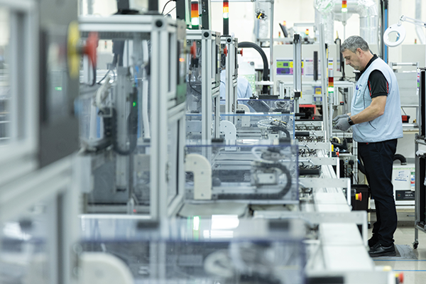 SONY Production line